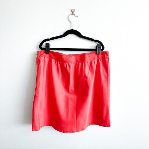 Club Monaco Jodi Skirt Mini Orange Lined Women's 6 NWT - Picture 2 of 8